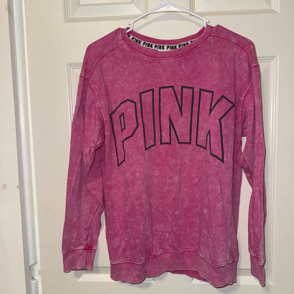 Pink Logo Sweatshirt